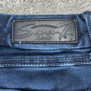 Sevens dark blue skinny jeans , Size 8